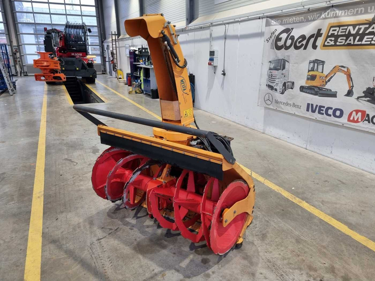 Westa 650/1500 Schneefräse Bj. 2006 - Hófúvó: 2 kép. Westa 650/1500 Schneefräse Bj. 2006 - Hófúvó: 2 kép.
