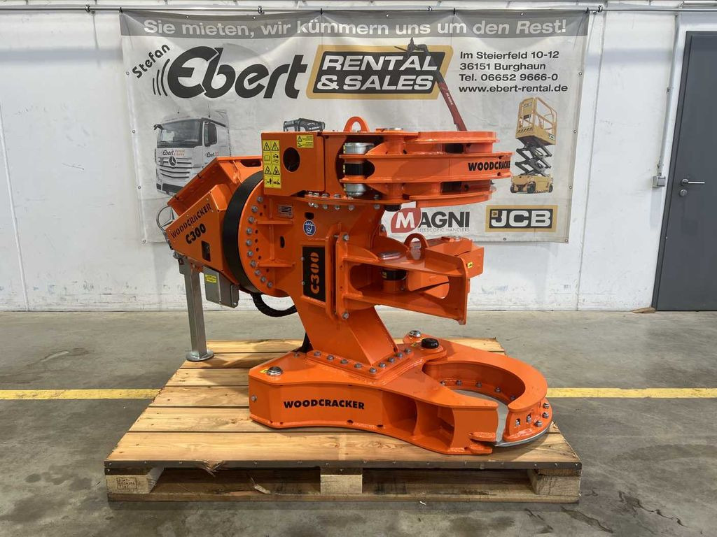 Westtech Woodcracker C300 Fällgreifer / Tiltator - Erdészeti fej: 1 kép. Westtech Woodcracker C300 Fällgreifer / Tiltator - Erdészeti fej: 1 kép.