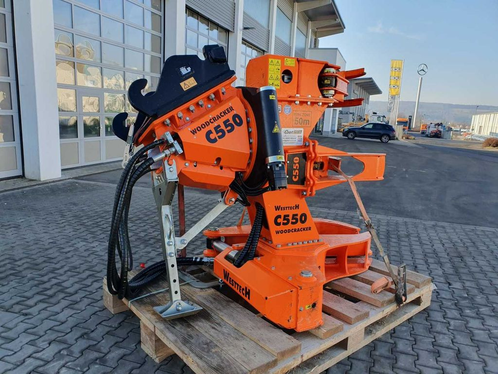 Westtech Woodcracker C550 Sammler Power-Tiltator - Erdészeti fej: 4 kép. Westtech Woodcracker C550 Sammler Power-Tiltator - Erdészeti fej: 4 kép.