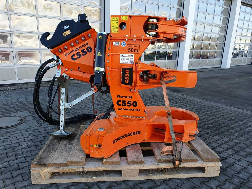 Westtech Woodcracker C550 Sammler Power-Tiltator - Erdészeti fej: 3 kép. Westtech Woodcracker C550 Sammler Power-Tiltator - Erdészeti fej: 3 kép.