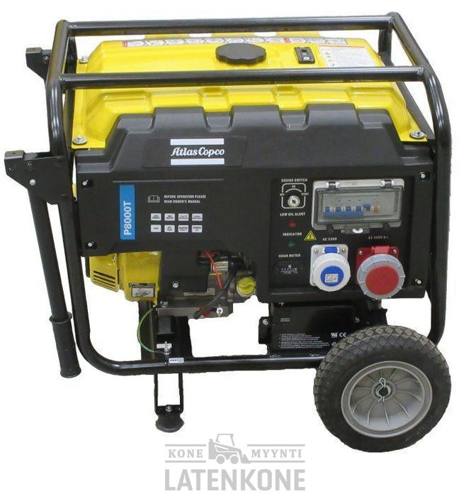 Atlas Copco P8000T AVR Generaattori - Áramfejlesztő: 2 kép. Atlas Copco P8000T AVR Generaattori - Áramfejlesztő: 2 kép.