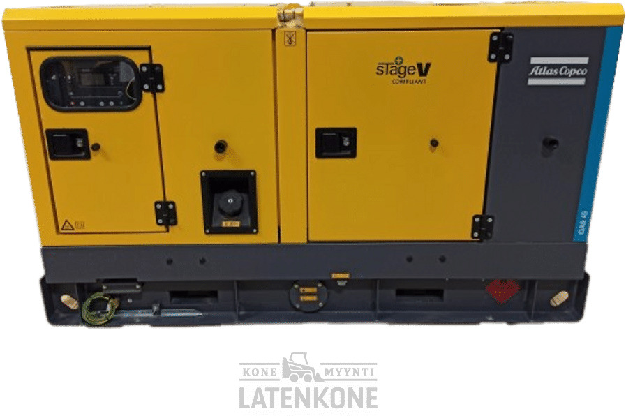 Atlas Copco QAS 45 50 Hz Generaattori StageV Box - Áramfejlesztő: 1 kép. Atlas Copco QAS 45 50 Hz Generaattori StageV Box - Áramfejlesztő: 1 kép.