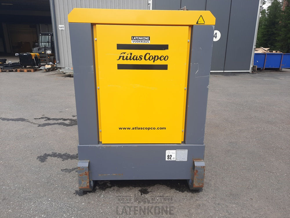 Atlas Copco QAS 80 50 Hz Generaattori ID 4803 - Áramfejlesztő: 3 kép. Atlas Copco QAS 80 50 Hz Generaattori ID 4803 - Áramfejlesztő: 3 kép.