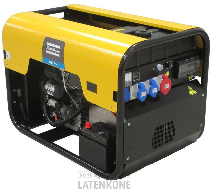 Atlas Copco QEP R14 Bensa Generaattori - Áramfejlesztő: 1 kép. Atlas Copco QEP R14 Bensa Generaattori - Áramfejlesztő: 1 kép.