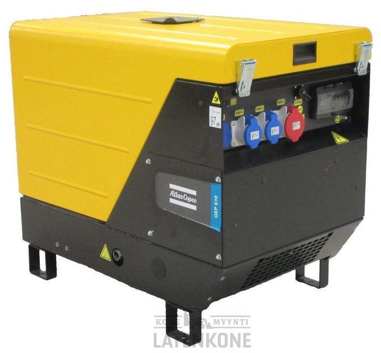 Atlas Copco QEP S10 Diesel Generaattori - Áramfejlesztő: 1 kép. Atlas Copco QEP S10 Diesel Generaattori - Áramfejlesztő: 1 kép.