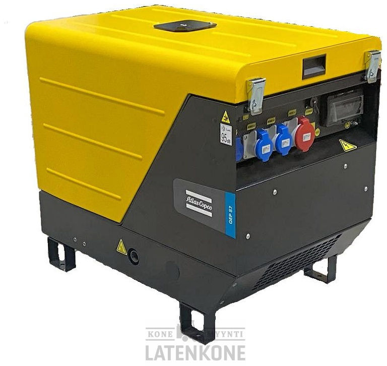 Áramfejlesztő Atlas Copco QEP S7 Diesel Generaattori: 9 kép.
