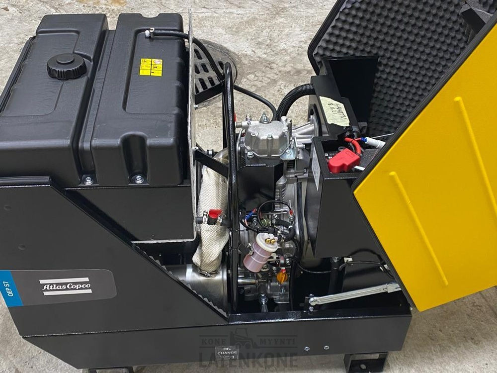 Áramfejlesztő Atlas Copco QEP S7 Diesel Generaattori: 18 kép.