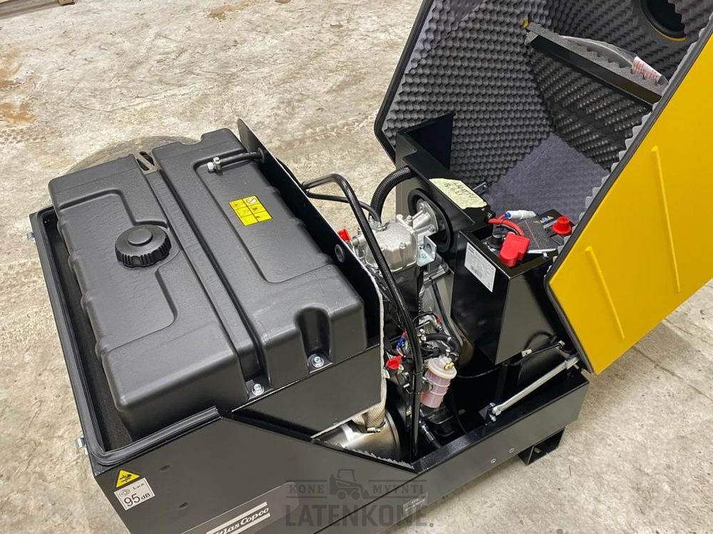 Áramfejlesztő Atlas Copco QEP S7 Diesel Generaattori: 19 kép.