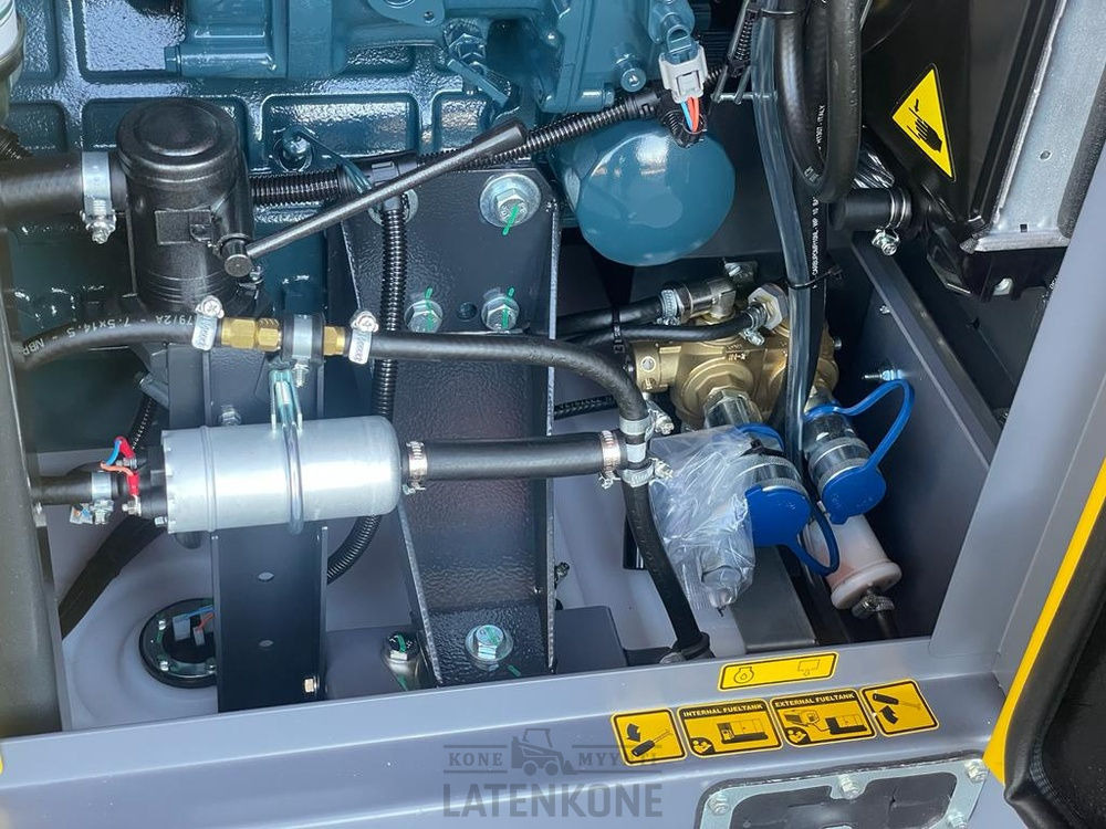 Áramfejlesztő Atlas Copco QES 20 50 Hz Generaattori StageV: 17 kép.