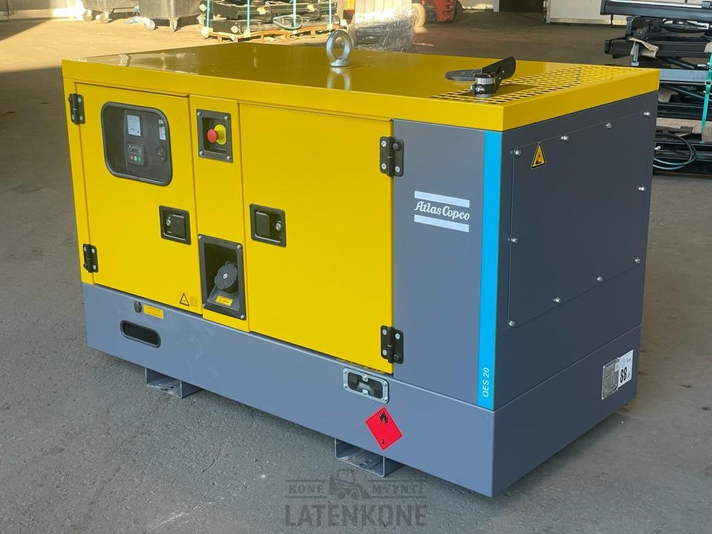 Áramfejlesztő Atlas Copco QES 20 50 Hz Generaattori StageV: 11 kép.