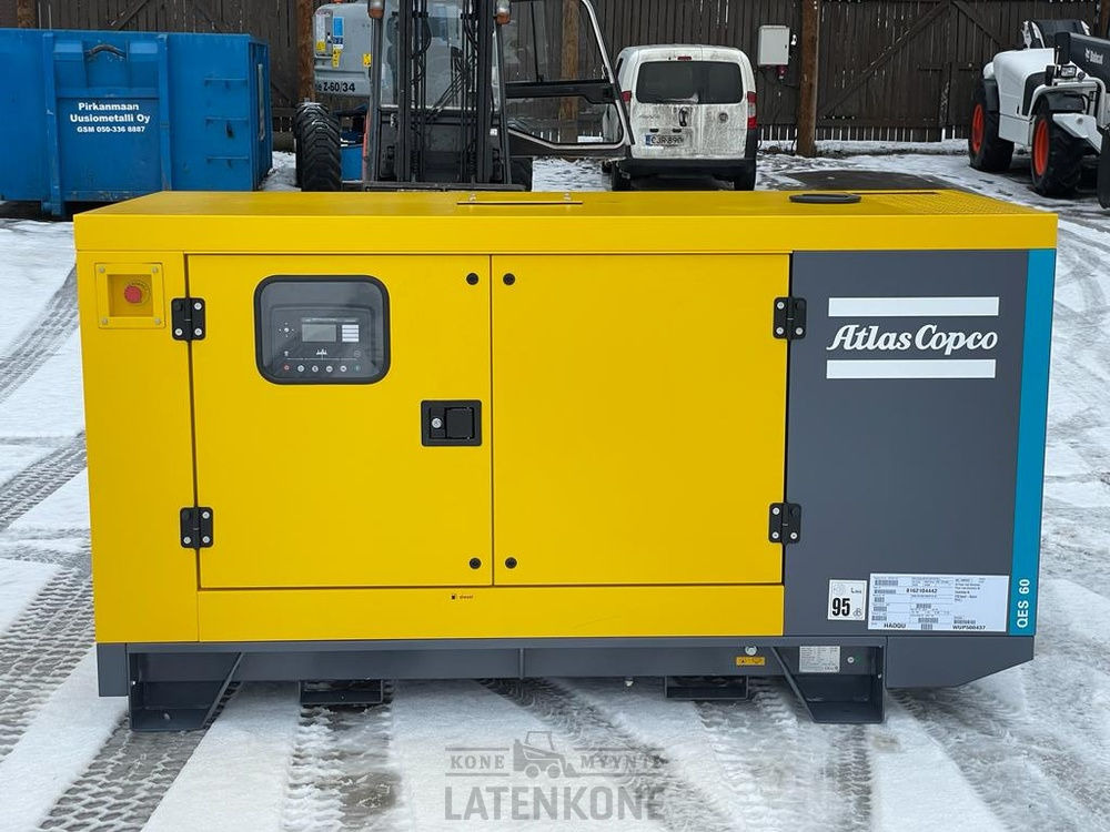 Atlas Copco QES 60 CUD 50 Hz Generaattori - Áramfejlesztő: 1 kép. Atlas Copco QES 60 CUD 50 Hz Generaattori - Áramfejlesztő: 1 kép.