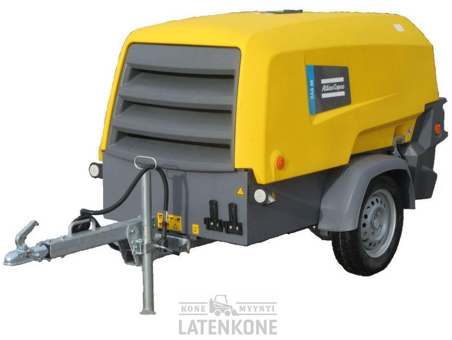 Atlas Copco XAS 88-7 StV Vaunukompressori UUSI - Légkompresszor: 1 kép. Atlas Copco XAS 88-7 StV Vaunukompressori UUSI - Légkompresszor: 1 kép.