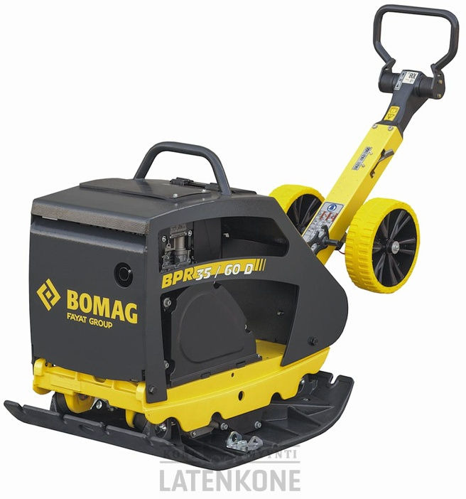 Bomag BPR35/60DE tärylätkä renkailla - Lapvibrátor: 1 kép. Bomag BPR35/60DE tärylätkä renkailla - Lapvibrátor: 1 kép.