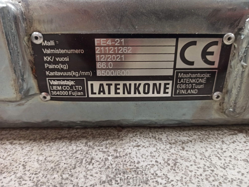 Raklapvilla - Építőipari gépek Laten Jatkopiikit 170x70mm 2100mm: 8 kép.