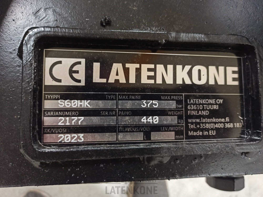 Gyorscsatlakozó - Építőipari gépek Laten Kallistuva pikaliitin S60 13-18ton hyd. 2-syl. TS: 12 kép.
