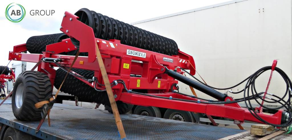 Agro-Factory II cambridge roller GROMIX U855/9H, 9 m - Mezőgazdasági hengerek: 2 kép. Agro-Factory II cambridge roller GROMIX U855/9H, 9 m - Mezőgazdasági hengerek: 2 kép.