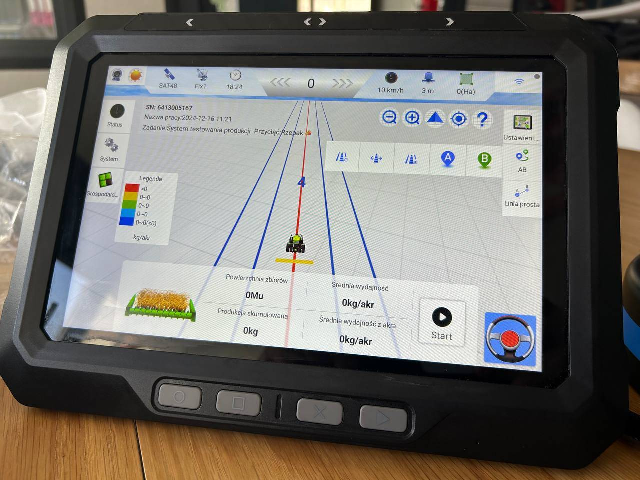DOKEN AF305 ? Profesjonalna Nawigacja Rolnicza RTK 2,5 cm - Navigációs rendszer - Mezőgazdasági gépek: 3 kép. DOKEN AF305 ? Profesjonalna Nawigacja Rolnicza RTK 2,5 cm - Navigációs rendszer - Mezőgazdasági gépek: 3 kép.