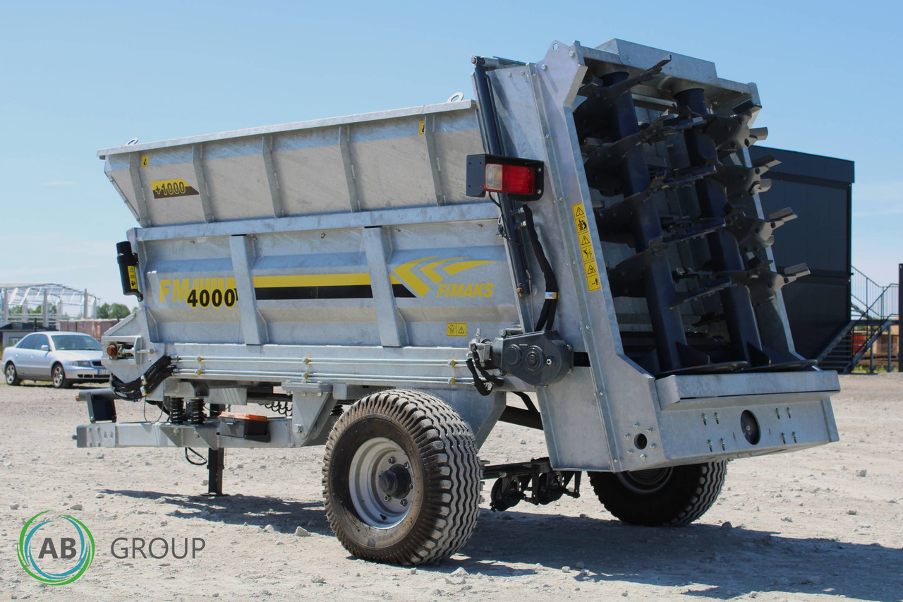 Fimaks FMGR 5 ton manure spreader - Szervestrágyaszóró: 3 kép. Fimaks FMGR 5 ton manure spreader - Szervestrágyaszóró: 3 kép.