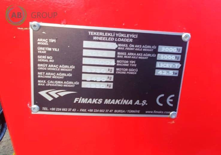 Fimaks telescopic loader FMLT 60 - Derékcsuklós rakodó: 4 kép. Fimaks telescopic loader FMLT 60 - Derékcsuklós rakodó: 4 kép.