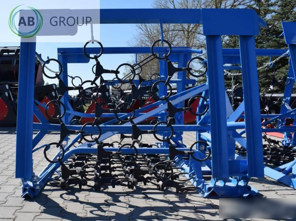 Inter-Tech Meadow and Field Harrow 4 m - Láncos borona: 4 kép. Inter-Tech Meadow and Field Harrow 4 m - Láncos borona: 4 kép.