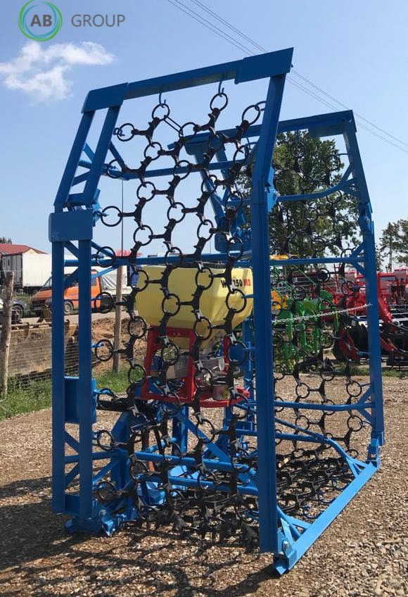 Meadow-field spear 8m + Green crop seeder - Láncos borona: 5 kép. Meadow-field spear 8m + Green crop seeder - Láncos borona: 5 kép.