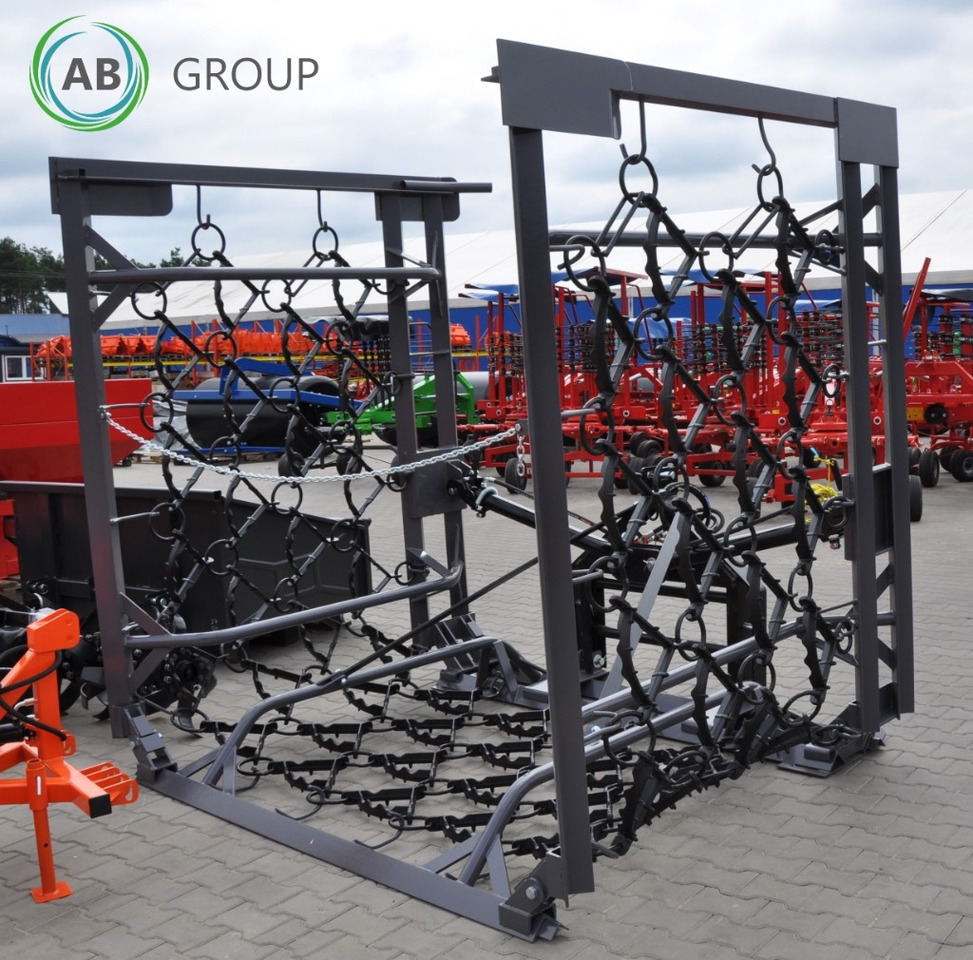 Metal-Technik heavy field drag 8 m - Láncos borona: 1 kép. Metal-Technik heavy field drag 8 m - Láncos borona: 1 kép.