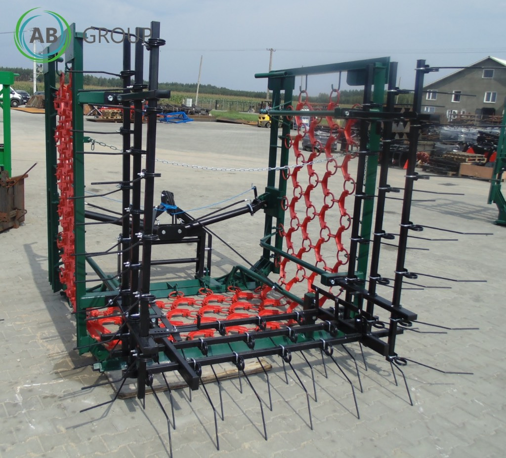 Metal-Technik weeder drag 6 m - Láncos borona: 2 kép. Metal-Technik weeder drag 6 m - Láncos borona: 2 kép.