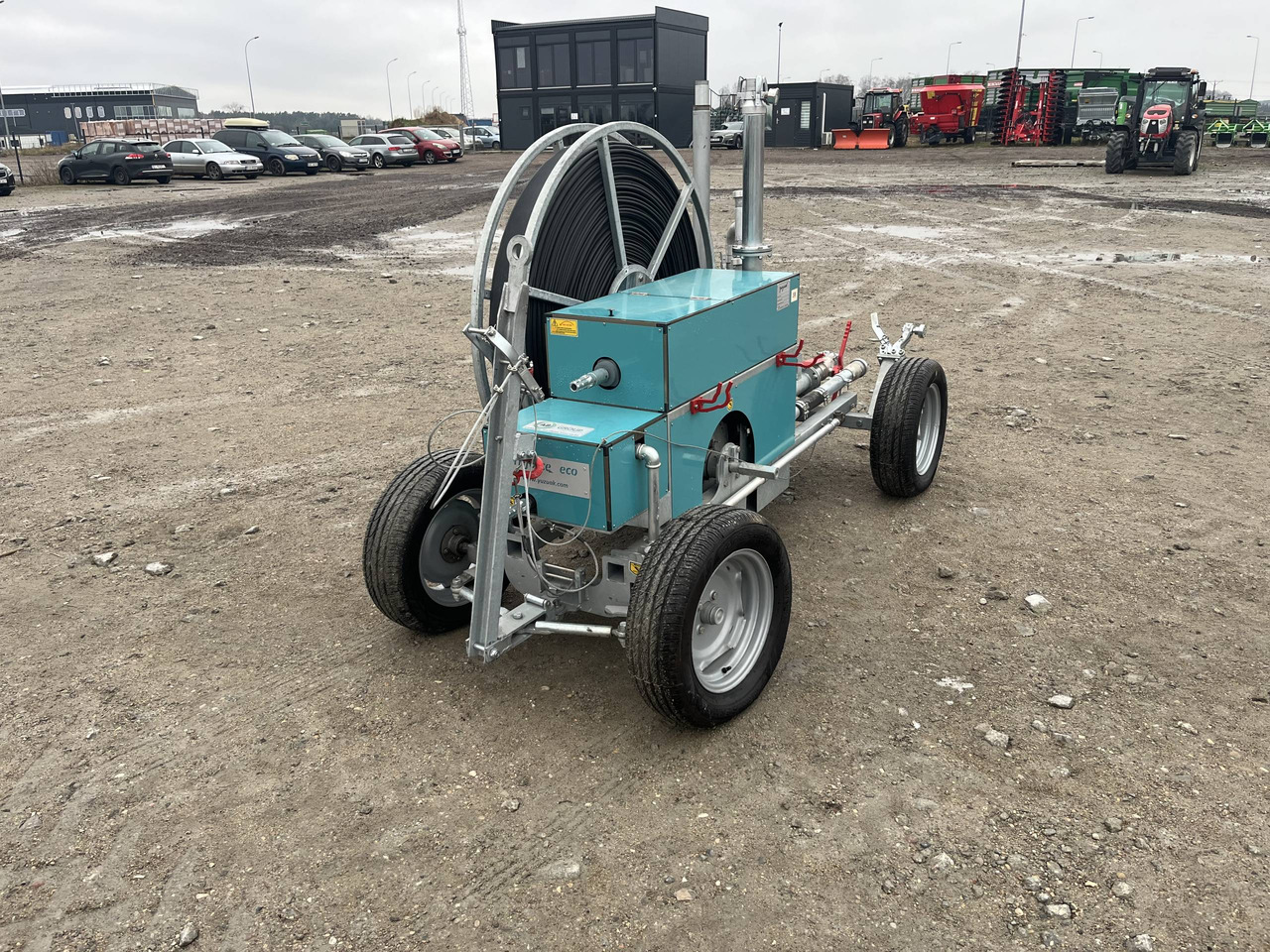 Yuzuak Irriforce ECO TD 3000-400 reel rain gun – exhibition piece - Öntözőrendszer: 2 kép. Yuzuak Irriforce ECO TD 3000-400 reel rain gun – exhibition piece - Öntözőrendszer: 2 kép.