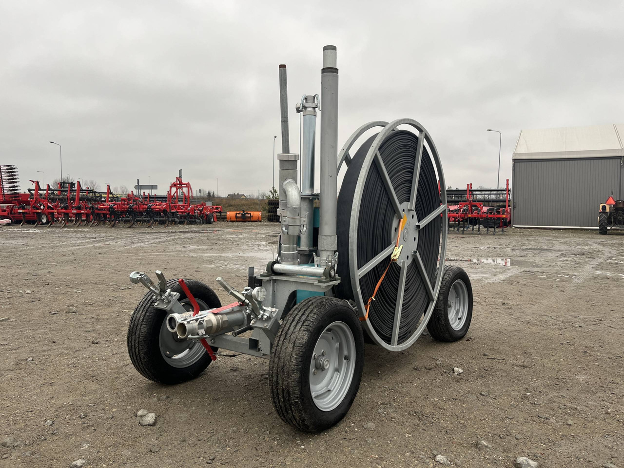 Yuzuak Irriforce ECO TD 3000-400 reel rain gun – exhibition piece - Öntözőrendszer: 4 kép. Yuzuak Irriforce ECO TD 3000-400 reel rain gun – exhibition piece - Öntözőrendszer: 4 kép.