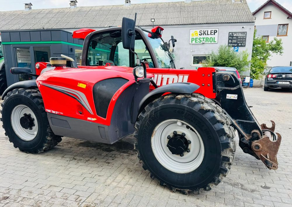 Teleszkópos rakodó Manitou MLT 741 120 PS: 7 kép.