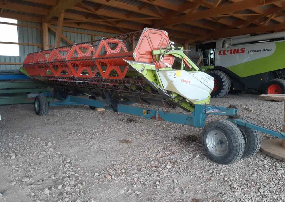 Claas Claas Vario 750 - Kombájn adapter: 1 kép. Claas Claas Vario 750 - Kombájn adapter: 1 kép.