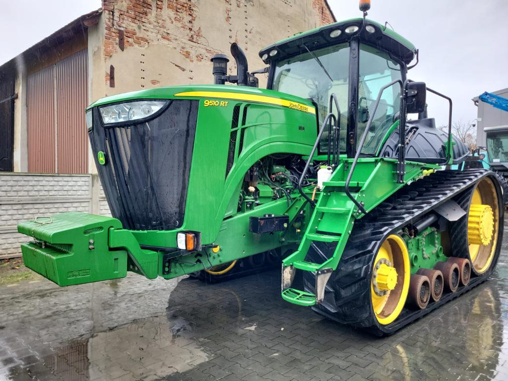 JOHN DEERE 9510RT - Lánctalpas traktor: 1 kép. JOHN DEERE 9510RT - Lánctalpas traktor: 1 kép.