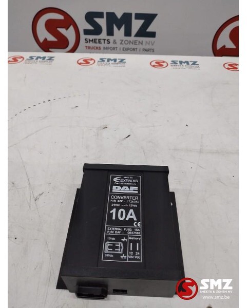 DAF Occ ECU omvormer 24V/12V 10A DAF - ECU - Teherautó: 1 kép. DAF Occ ECU omvormer 24V/12V 10A DAF - ECU - Teherautó: 1 kép.