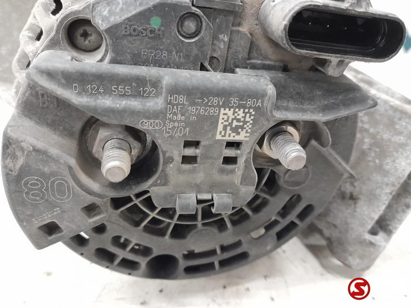 DAF Occ alternator DAF EURO 6 - Generátor - Teherautó: 4 kép. DAF Occ alternator DAF EURO 6 - Generátor - Teherautó: 4 kép.