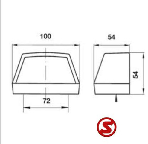 Diversen Kentekenplaatlamp - Lámpá/ Világítás - Teherautó: 2 kép. Diversen Kentekenplaatlamp - Lámpá/ Világítás - Teherautó: 2 kép.