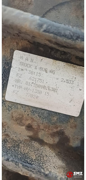 MAN Occ differentiëel HY1350 i =2,533 MAN - Differenciálmű - Teherautó: 5 kép. MAN Occ differentiëel HY1350 i =2,533 MAN - Differenciálmű - Teherautó: 5 kép.