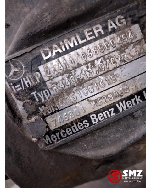 Mercedes-Benz Occ Achteras R440-13A/C22.5 Actros MP4 - Féltengely - Teherautó: 4 kép. Mercedes-Benz Occ Achteras R440-13A/C22.5 Actros MP4 - Féltengely - Teherautó: 4 kép.