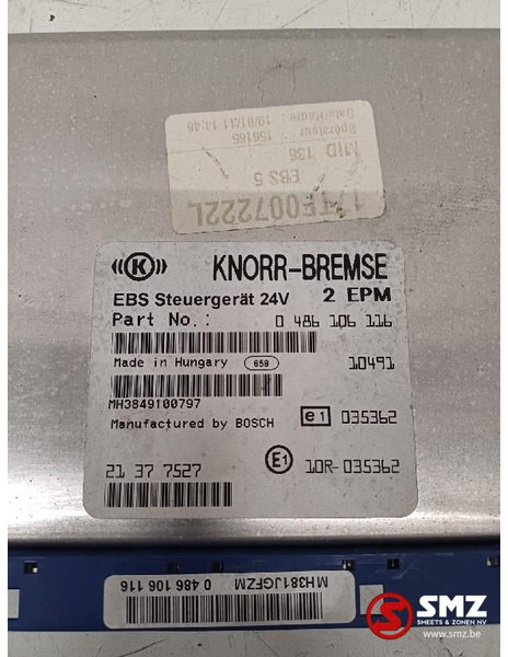 Renault Occ ECU EBS regeleenheid Renault - ECU - Teherautó: 4 kép. Renault Occ ECU EBS regeleenheid Renault - ECU - Teherautó: 4 kép.