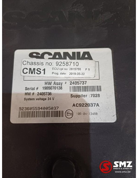 Scania Occ ECU CMS1 regeleenheid Scania - ECU - Teherautó: 3 kép. Scania Occ ECU CMS1 regeleenheid Scania - ECU - Teherautó: 3 kép.