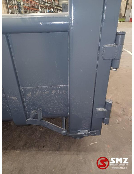 Smz Afzetcontainer SMZ 10m³ - 5500x2300x800mm - Emelőhorgos/ Konténerszállító rendszer: 3 kép. Smz Afzetcontainer SMZ 10m³ - 5500x2300x800mm - Emelőhorgos/ Konténerszállító rendszer: 3 kép.