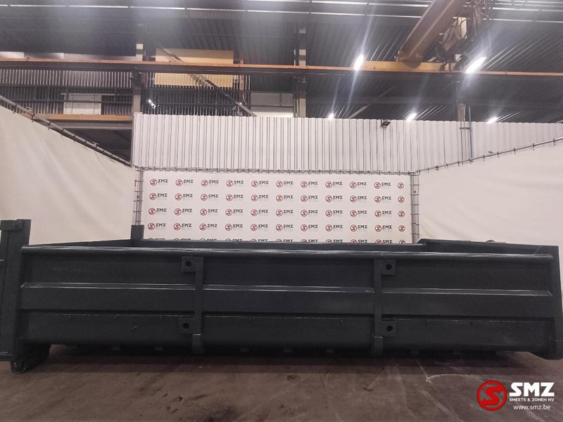 Smz Afzetcontainer SMZ 15m³ - 6000x2300x1100mm 4/3mm - Emelőhorgos/ Konténerszállító rendszer: 1 kép. Smz Afzetcontainer SMZ 15m³ - 6000x2300x1100mm 4/3mm - Emelőhorgos/ Konténerszállító rendszer: 1 kép.