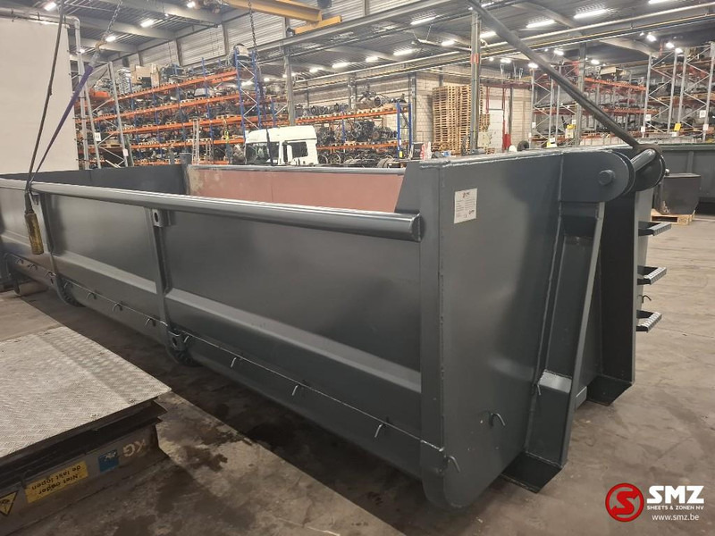 Smz Afzetcontainer SMZ 15m³ - 6000x2300x1100mm 4/3mm - Emelőhorgos/ Konténerszállító rendszer: 3 kép. Smz Afzetcontainer SMZ 15m³ - 6000x2300x1100mm 4/3mm - Emelőhorgos/ Konténerszállító rendszer: 3 kép.