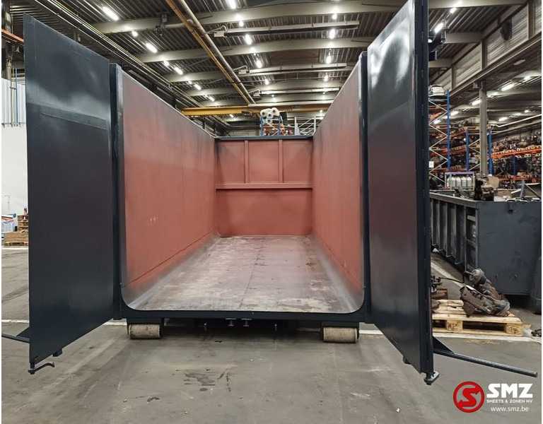 Smz Afzetcontainer SMZ 40m³ - 7000x2300x2400mm - Emelőhorgos/ Konténerszállító rendszer: 3 kép. Smz Afzetcontainer SMZ 40m³ - 7000x2300x2400mm - Emelőhorgos/ Konténerszállító rendszer: 3 kép.