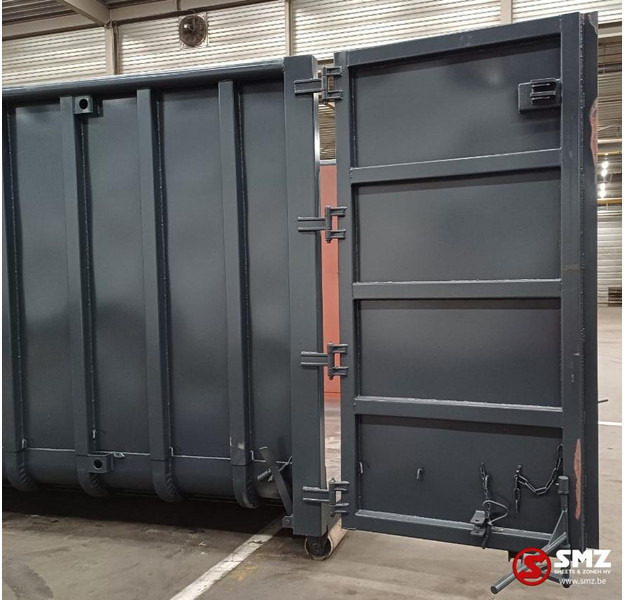 Smz Afzetcontainer SMZ 40m³ - 7000x2300x2400mm - Emelőhorgos/ Konténerszállító rendszer: 4 kép. Smz Afzetcontainer SMZ 40m³ - 7000x2300x2400mm - Emelőhorgos/ Konténerszállító rendszer: 4 kép.