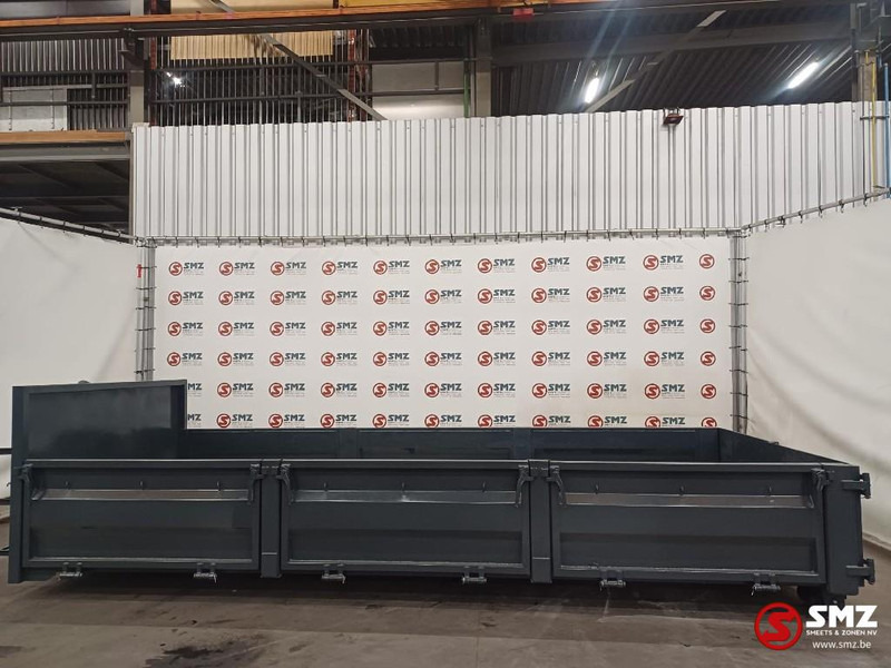 Smz Afzetcontainer SMZ 9m³ - 5500x2300x700mm - Emelőhorgos/ Konténerszállító rendszer: 1 kép. Smz Afzetcontainer SMZ 9m³ - 5500x2300x700mm - Emelőhorgos/ Konténerszállító rendszer: 1 kép.