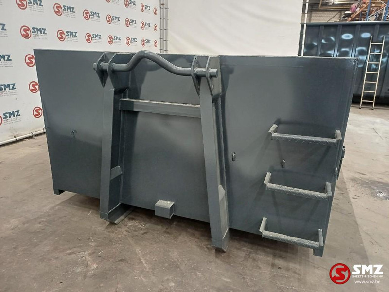 Smz Afzetcontainer SMZ 9m³ - 5500x2300x700mm - Emelőhorgos/ Konténerszállító rendszer: 3 kép. Smz Afzetcontainer SMZ 9m³ - 5500x2300x700mm - Emelőhorgos/ Konténerszállító rendszer: 3 kép.
