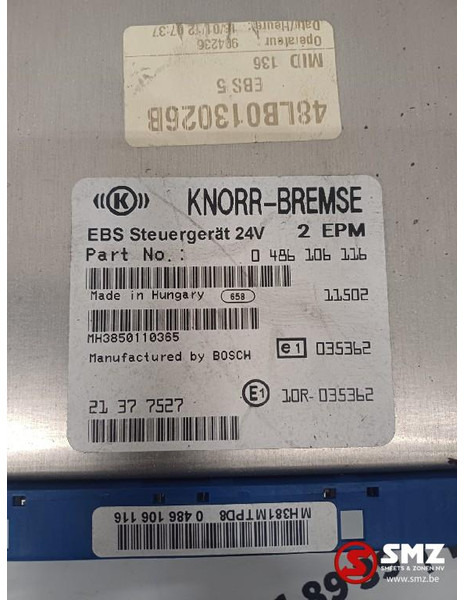 Volvo Occ ECU EBS regeleenheid Volvo - ECU - Teherautó: 4 kép. Volvo Occ ECU EBS regeleenheid Volvo - ECU - Teherautó: 4 kép.
