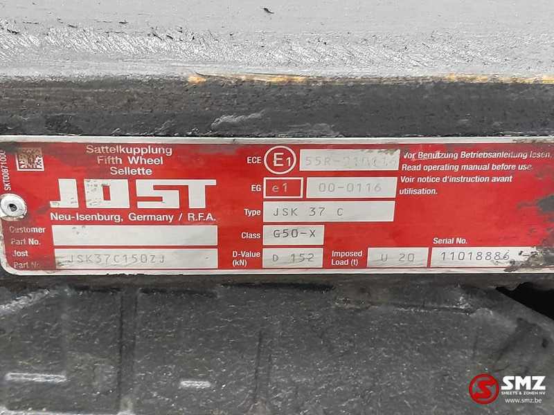 Jost Occ koppelschotel + montageplaat JSK37C JOST - Nyereg - Teherautó: 5 kép. Jost Occ koppelschotel + montageplaat JSK37C JOST - Nyereg - Teherautó: 5 kép.