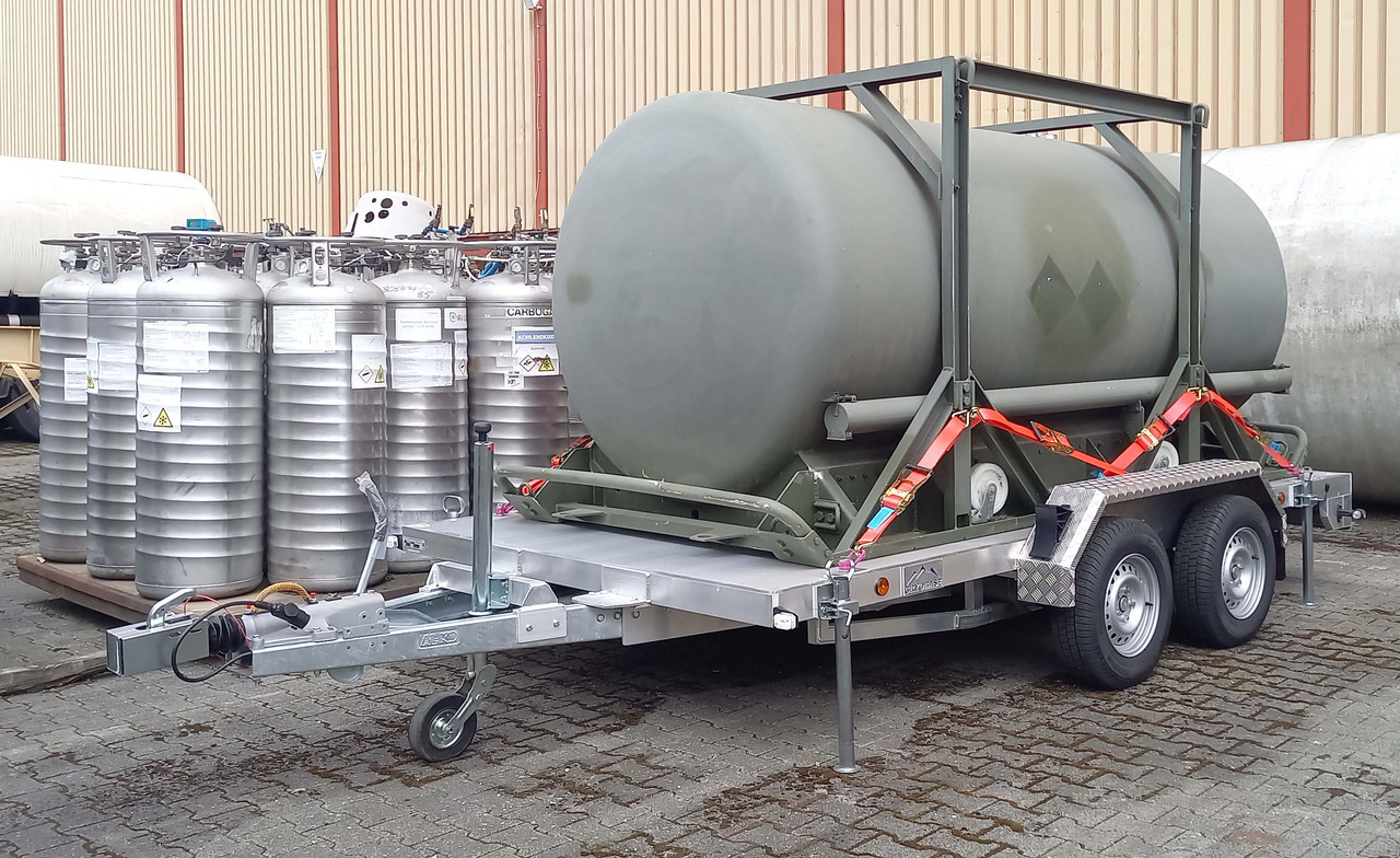 New Aurepa ADR Trailer tank nitrogen, oxygen, argon, gas, cryogenics CRYOBASE tanker - Tartályos pótkocsi: 1 kép. New Aurepa ADR Trailer tank nitrogen, oxygen, argon, gas, cryogenics CRYOBASE tanker - Tartályos pótkocsi: 1 kép.