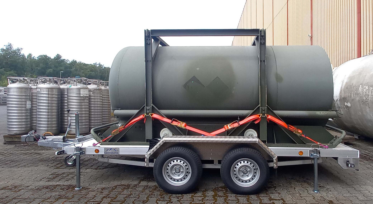 New Aurepa ADR Trailer tank nitrogen, oxygen, argon, gas, cryogenics CRYOBASE tanker - Tartályos pótkocsi: 2 kép. New Aurepa ADR Trailer tank nitrogen, oxygen, argon, gas, cryogenics CRYOBASE tanker - Tartályos pótkocsi: 2 kép.